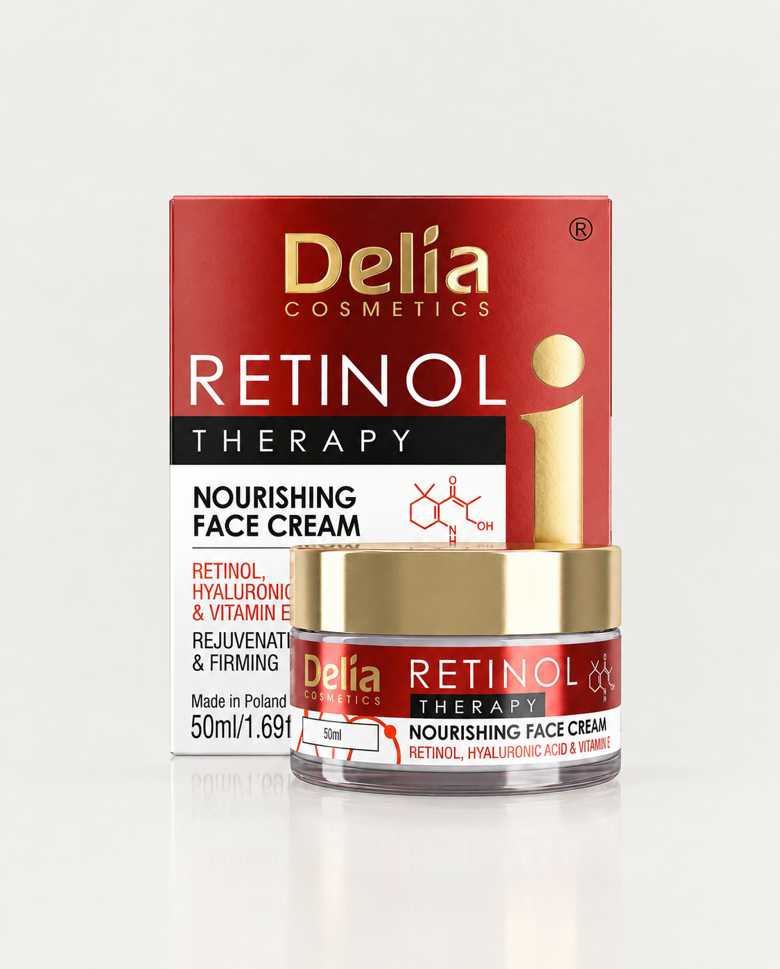 Delia Cosmetics - Retinol Therapy Nourishing Face Cream (Rejuvenating & Firming)