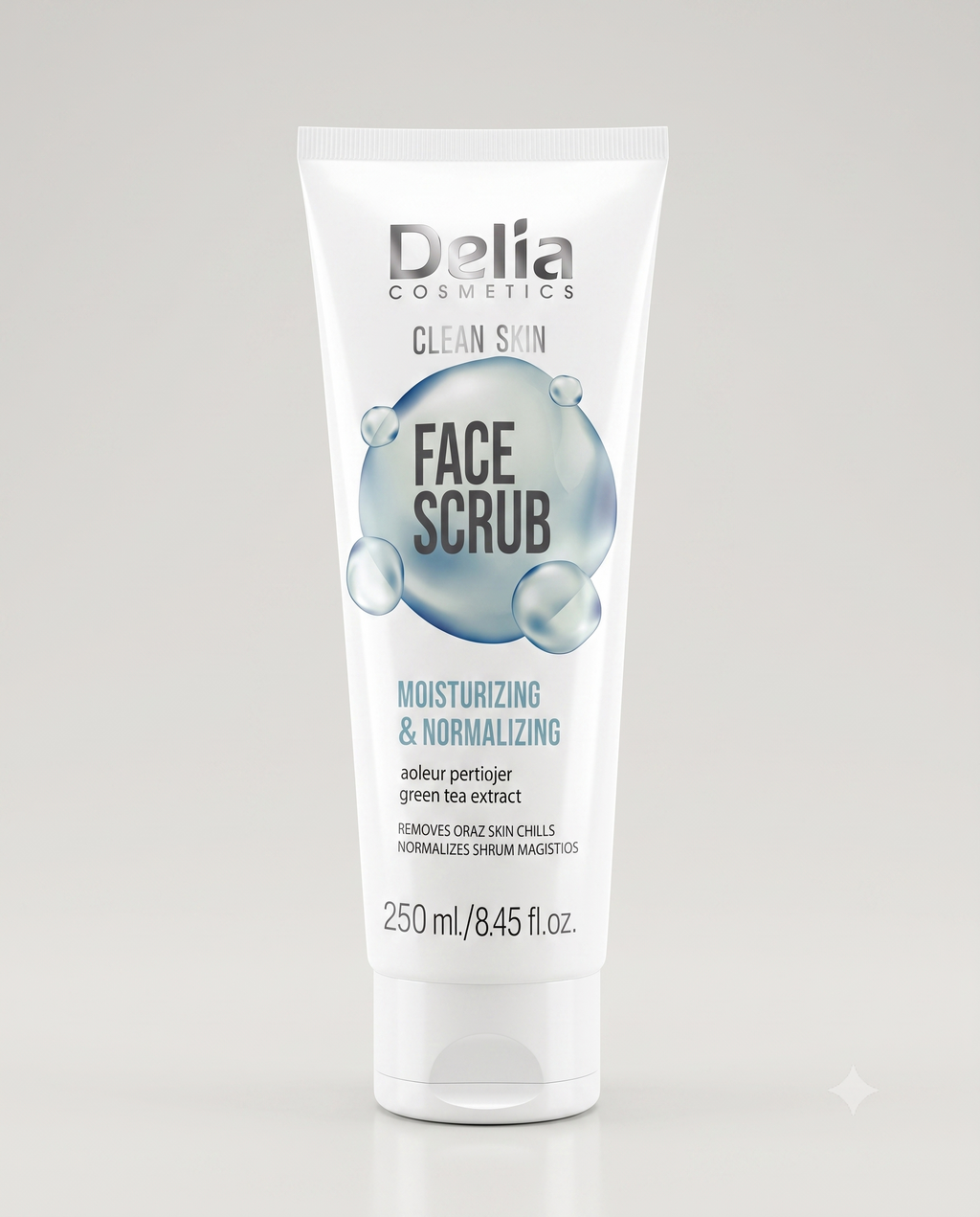 Delia Cosmetics - Clean Skin Moisturizing & Normalizing Face Scrub