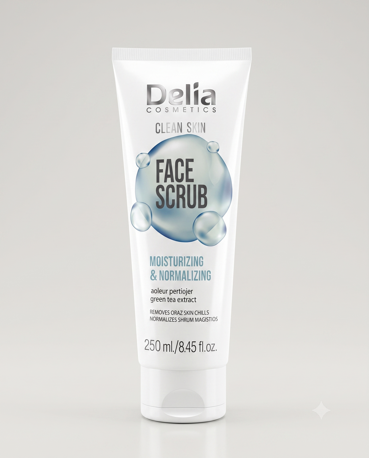 Delia Cosmetics - Clean Skin Moisturizing & Normalizing Face Scrub