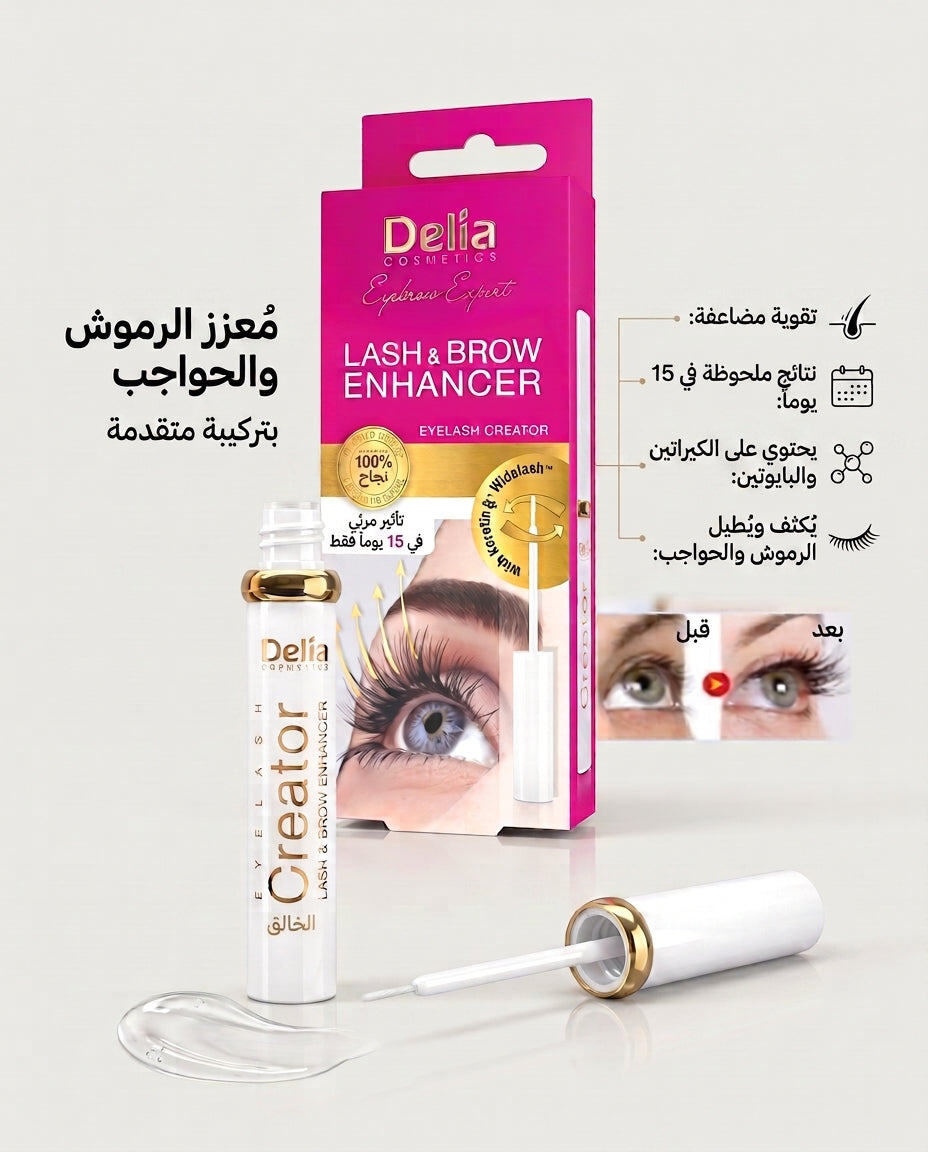 Product Title: Delia Cosmetics - Eyebrow Expert Lash & Brow Enhancer (Eyelash Creator)