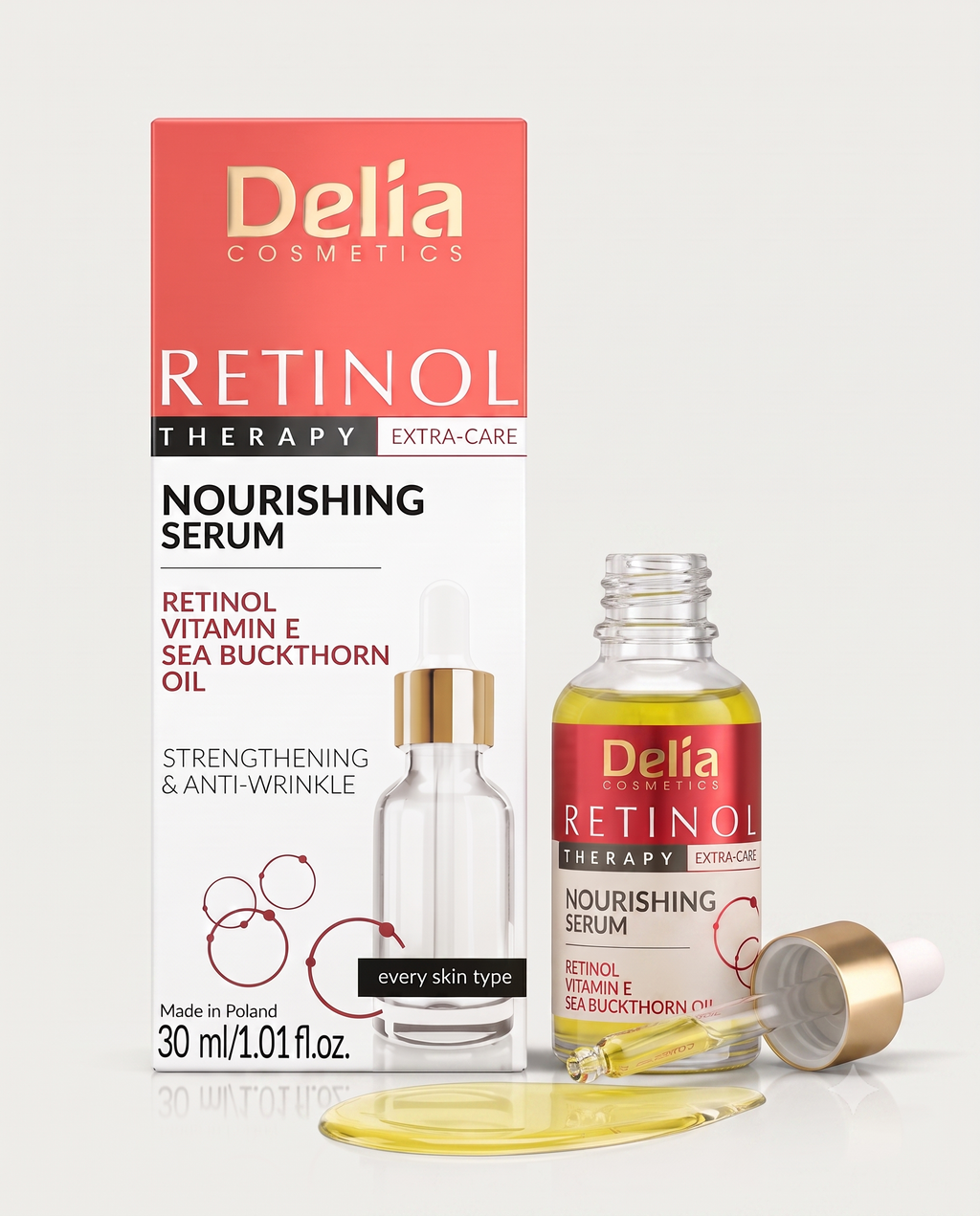 Delia Cosmetics - Retinol Therapy Extra-Care Nourishing Serum