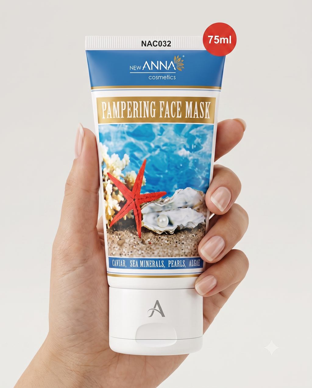 New Anna Cosmetics - Pampering Face Mask (Caviar, Sea Minerals, Pearls, Algae)