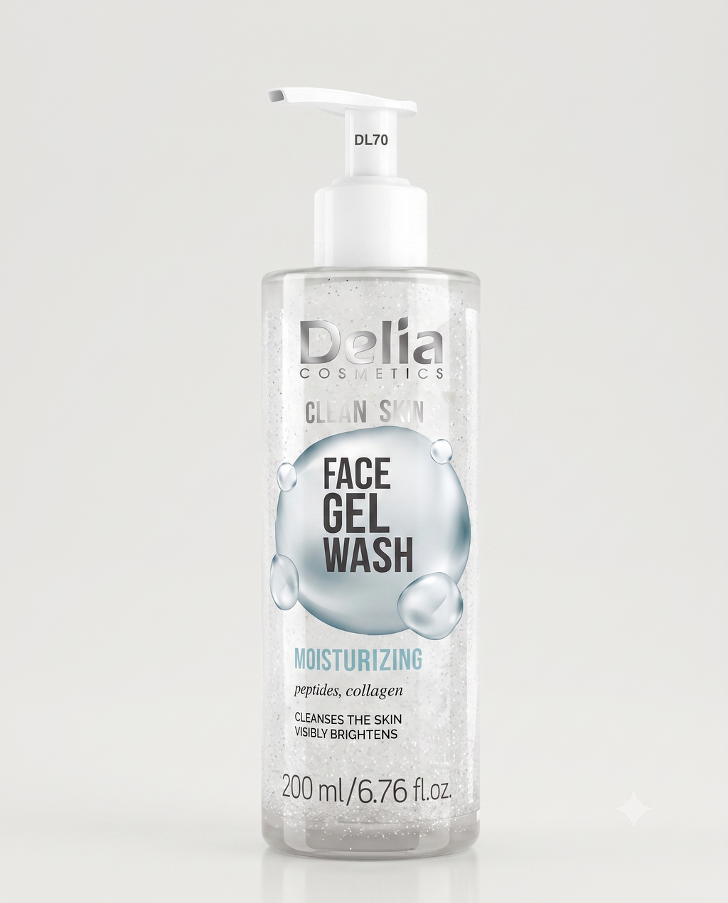 Delia Cosmetics - Clean Skin Moisturizing Face Gel Wash