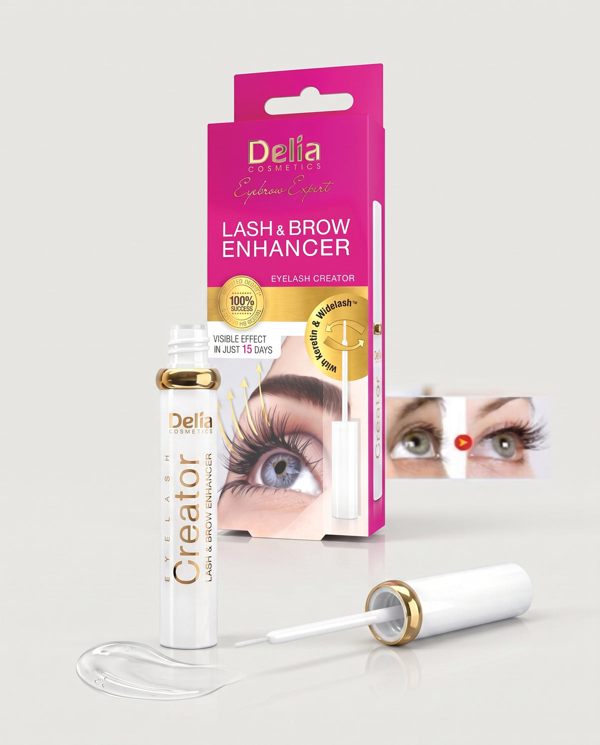 Product Title: Delia Cosmetics - Eyebrow Expert Lash & Brow Enhancer (Eyelash Creator)