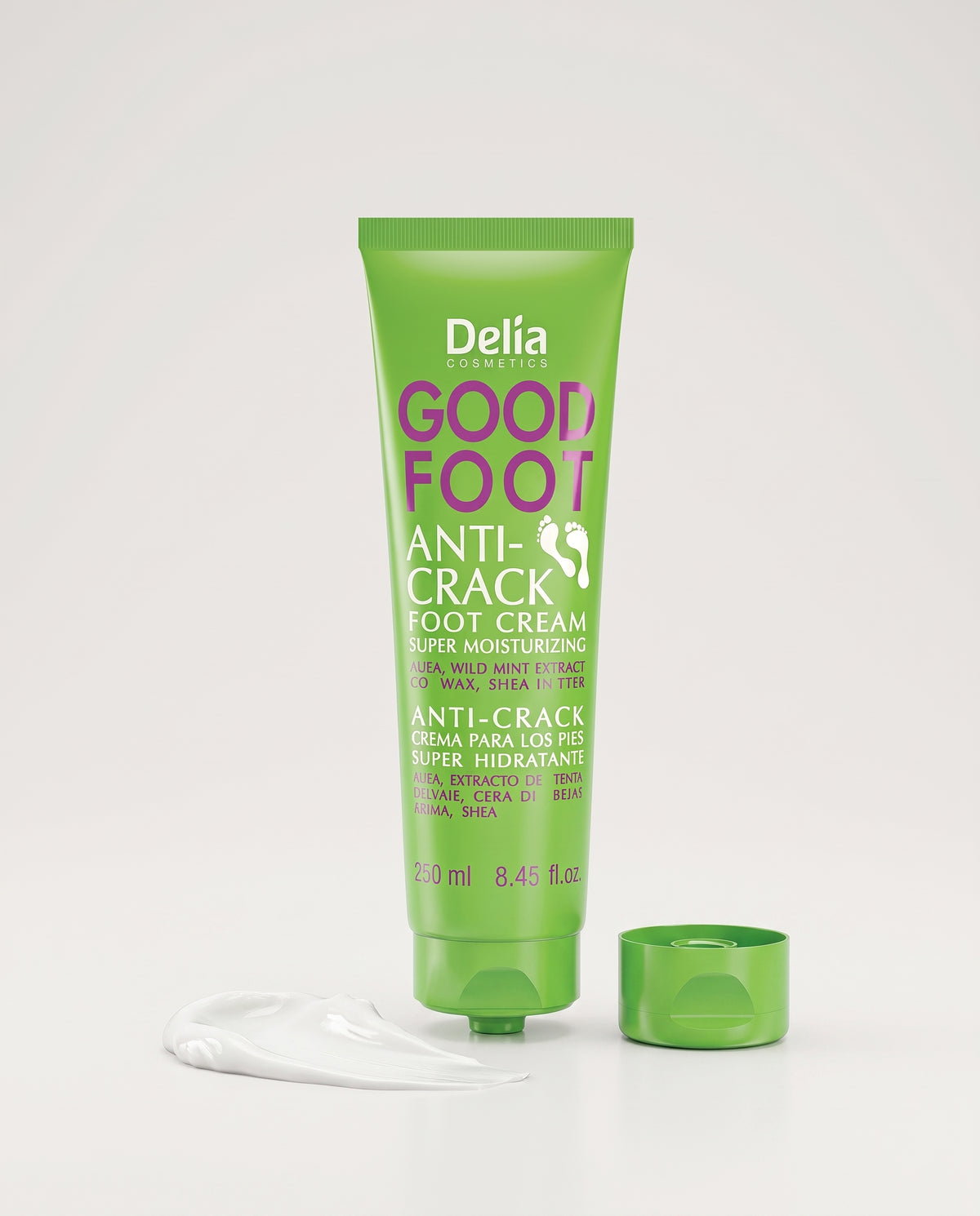 Delia Cosmetics - Good Foot Duo Soin des Pieds : Baume Hydratant Stay Fresh &amp; Crème Anti-Crevasses Anti-Crack