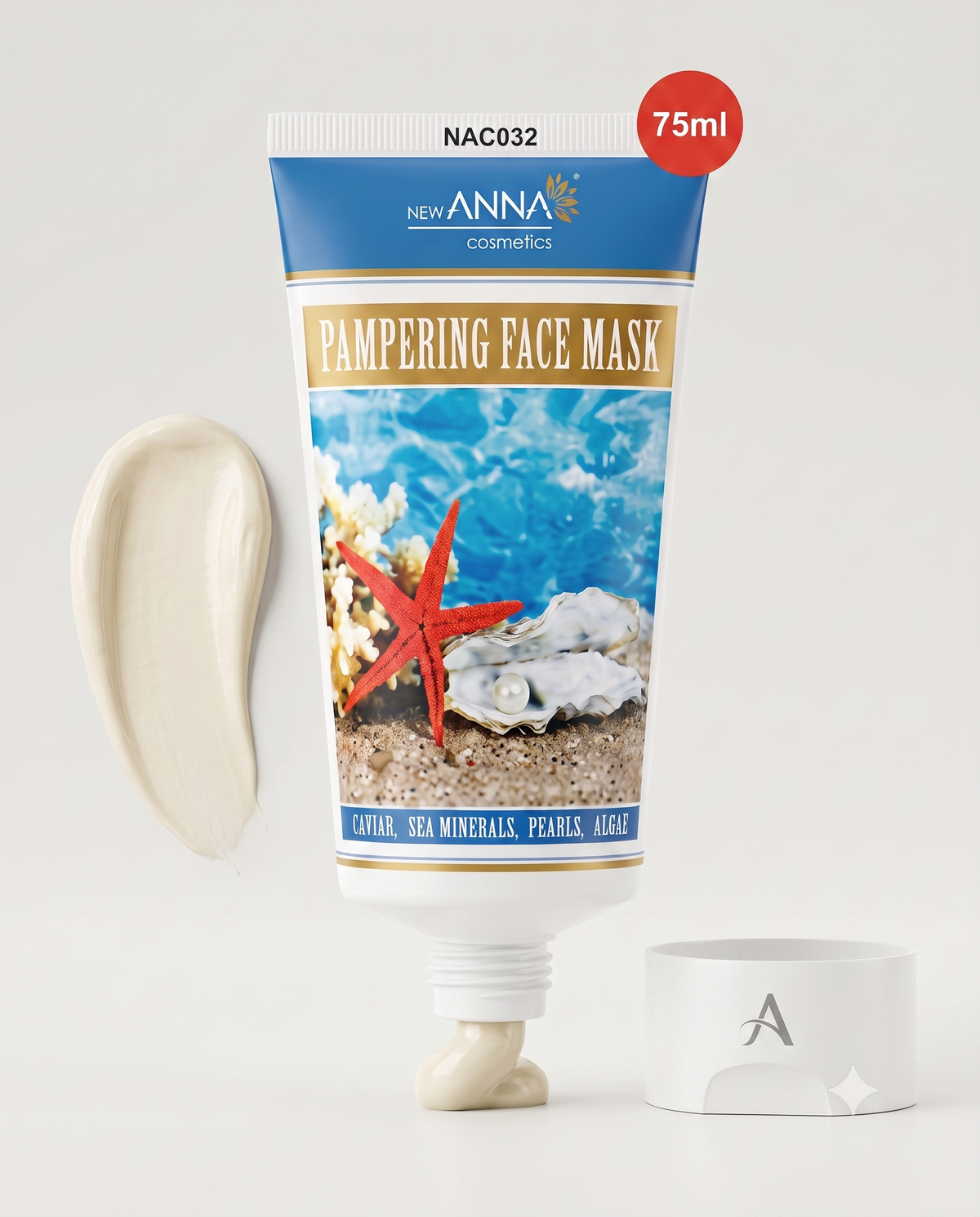 New Anna Cosmetics - Pampering Face Mask (Caviar, Sea Minerals, Pearls, Algae)