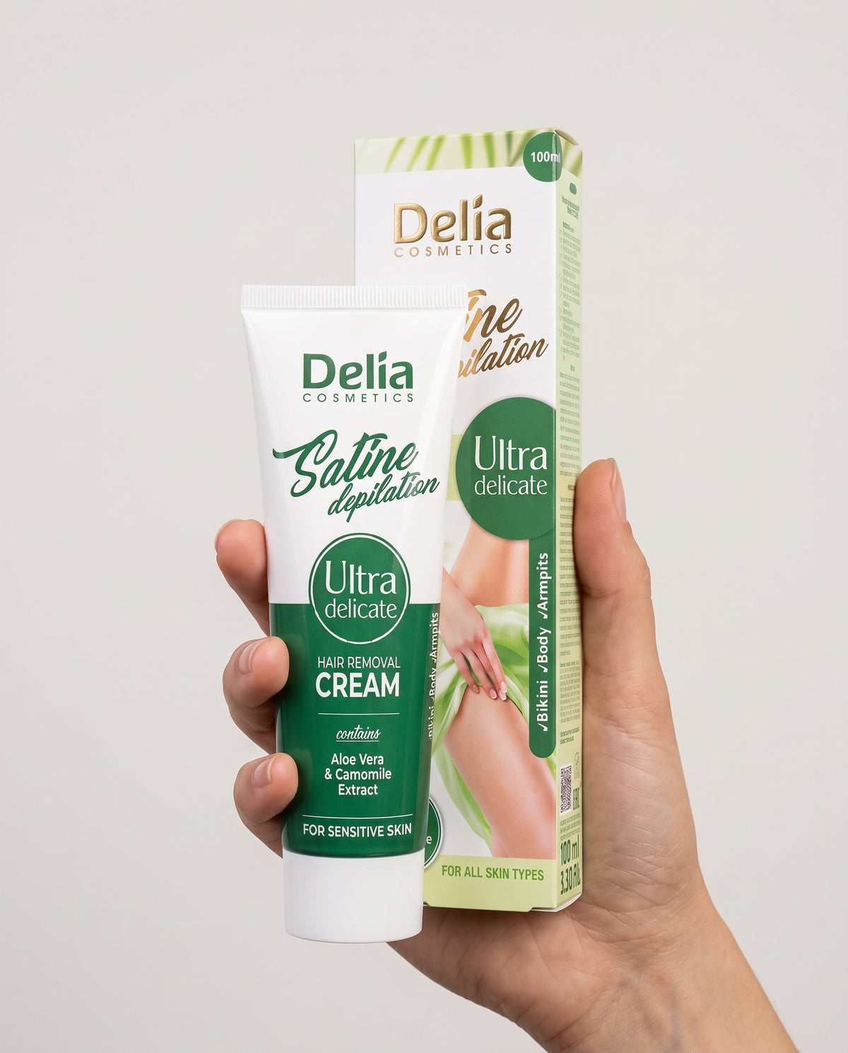 Product Title:** Delia Cosmetics - Satine Depilation Ultra Delicate Hair Removal Cream