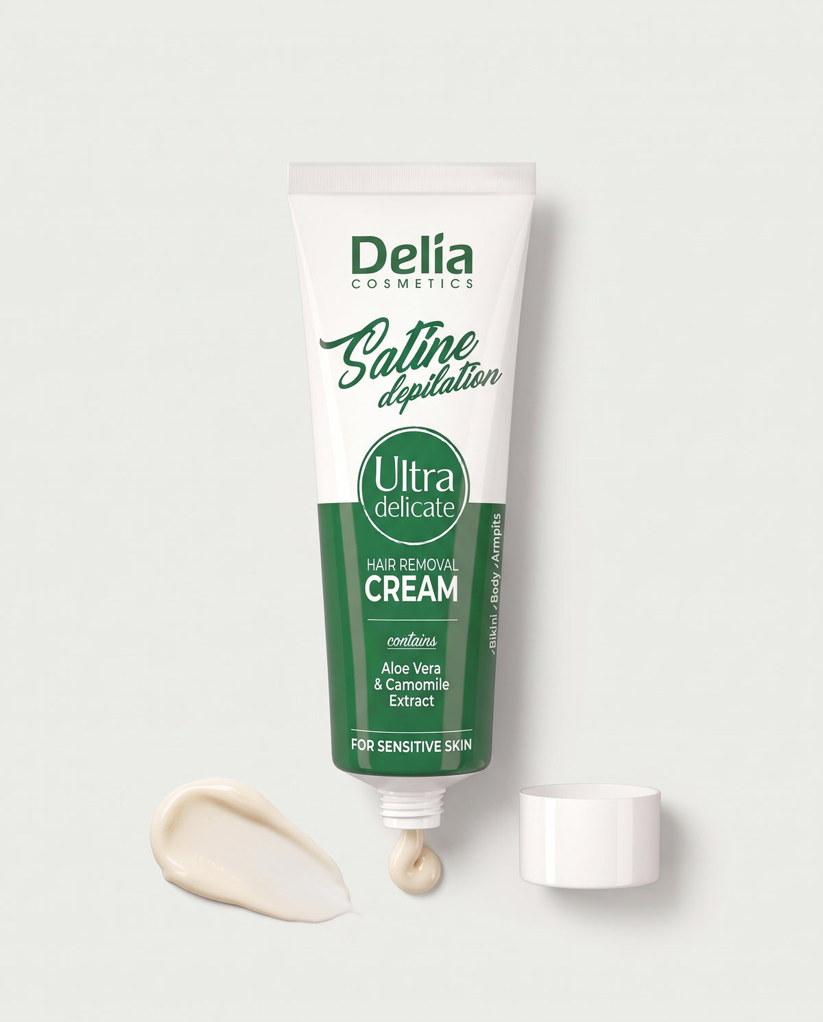 Product Title:** Delia Cosmetics - Satine Depilation Ultra Delicate Hair Removal Cream