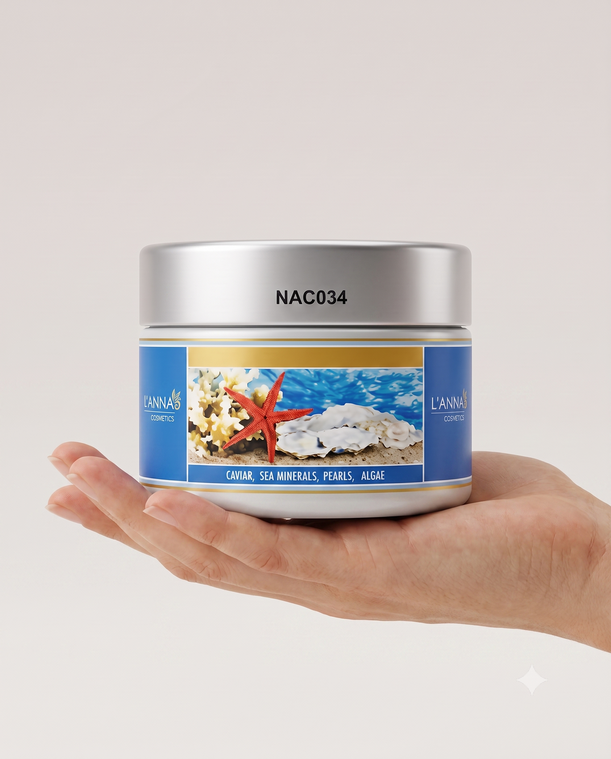 L'ANNA Cosmetics (New Anna Cosmetics) - Caviar, Sea Minerals, Pearls & Algae Face Cream (NAC034)