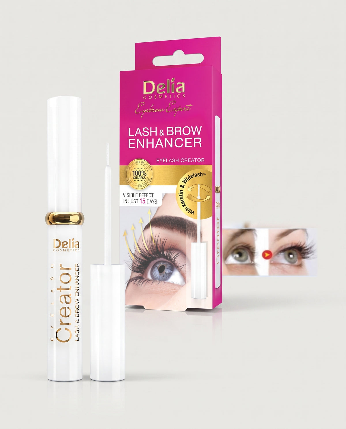 Product Title: Delia Cosmetics - Eyebrow Expert Lash & Brow Enhancer (Eyelash Creator)