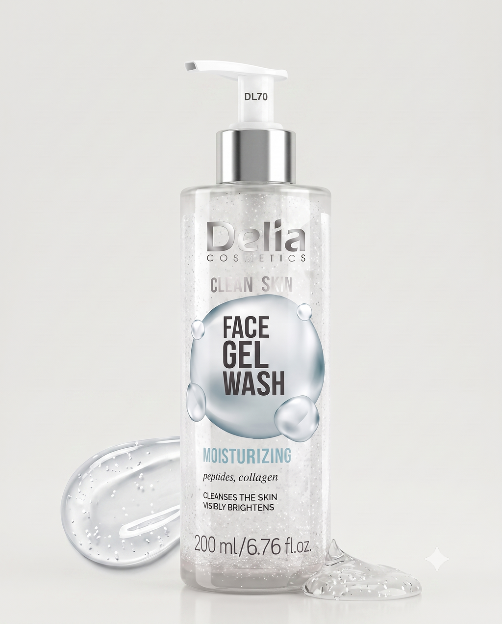 Delia Cosmetics - Clean Skin Moisturizing Face Gel Wash