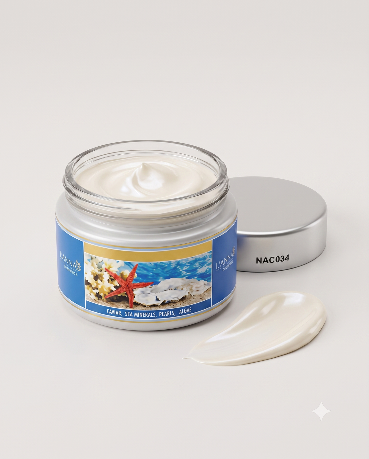 L'ANNA Cosmetics (New Anna Cosmetics) - Caviar, Sea Minerals, Pearls & Algae Face Cream (NAC034)