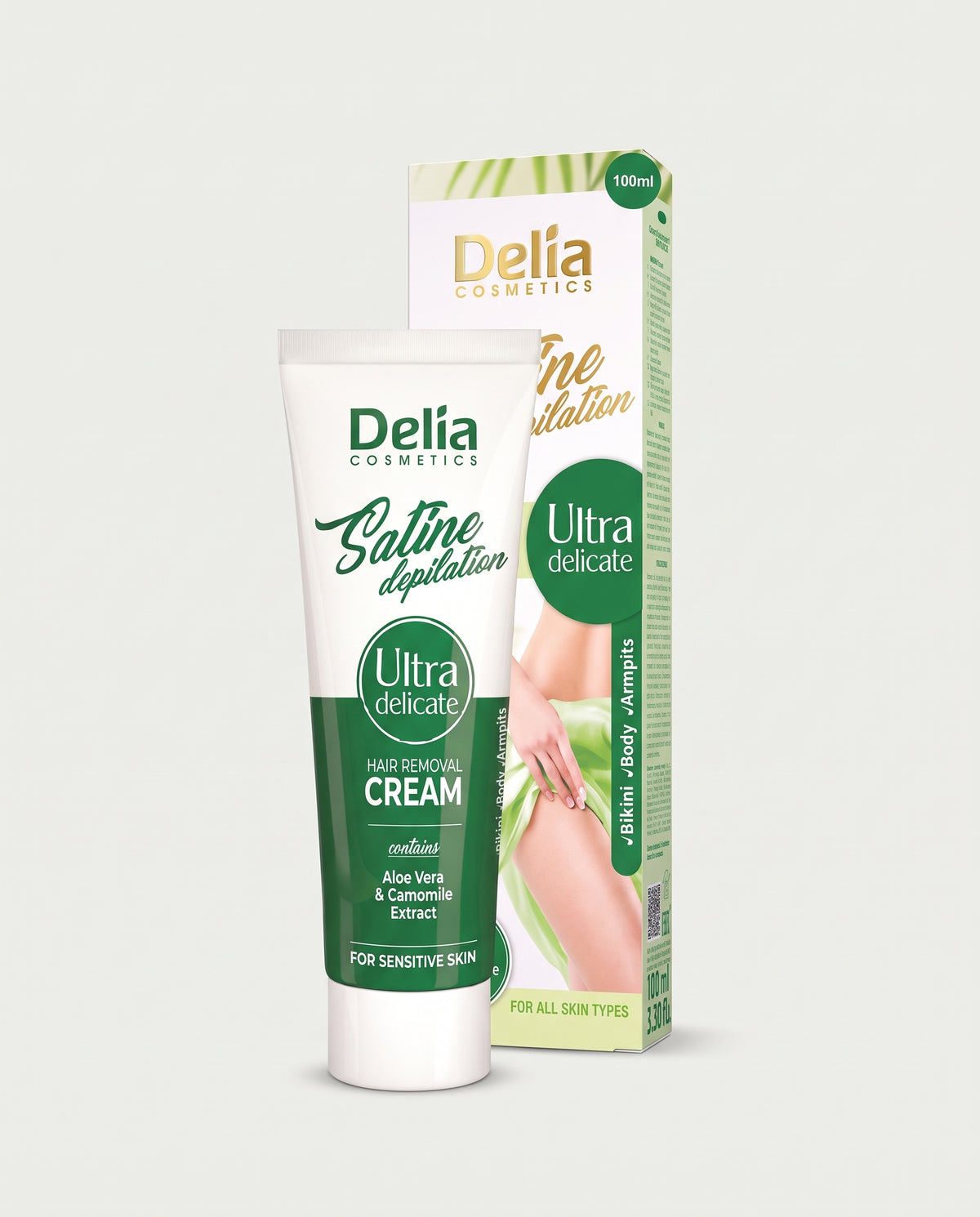 Product Title:** Delia Cosmetics - Satine Depilation Ultra Delicate Hair Removal Cream