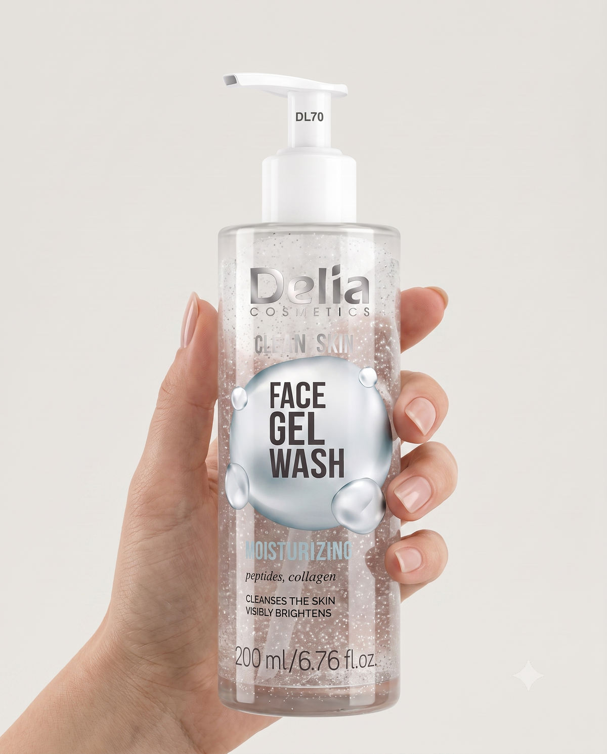 Delia Cosmetics - Clean Skin Moisturizing Face Gel Wash