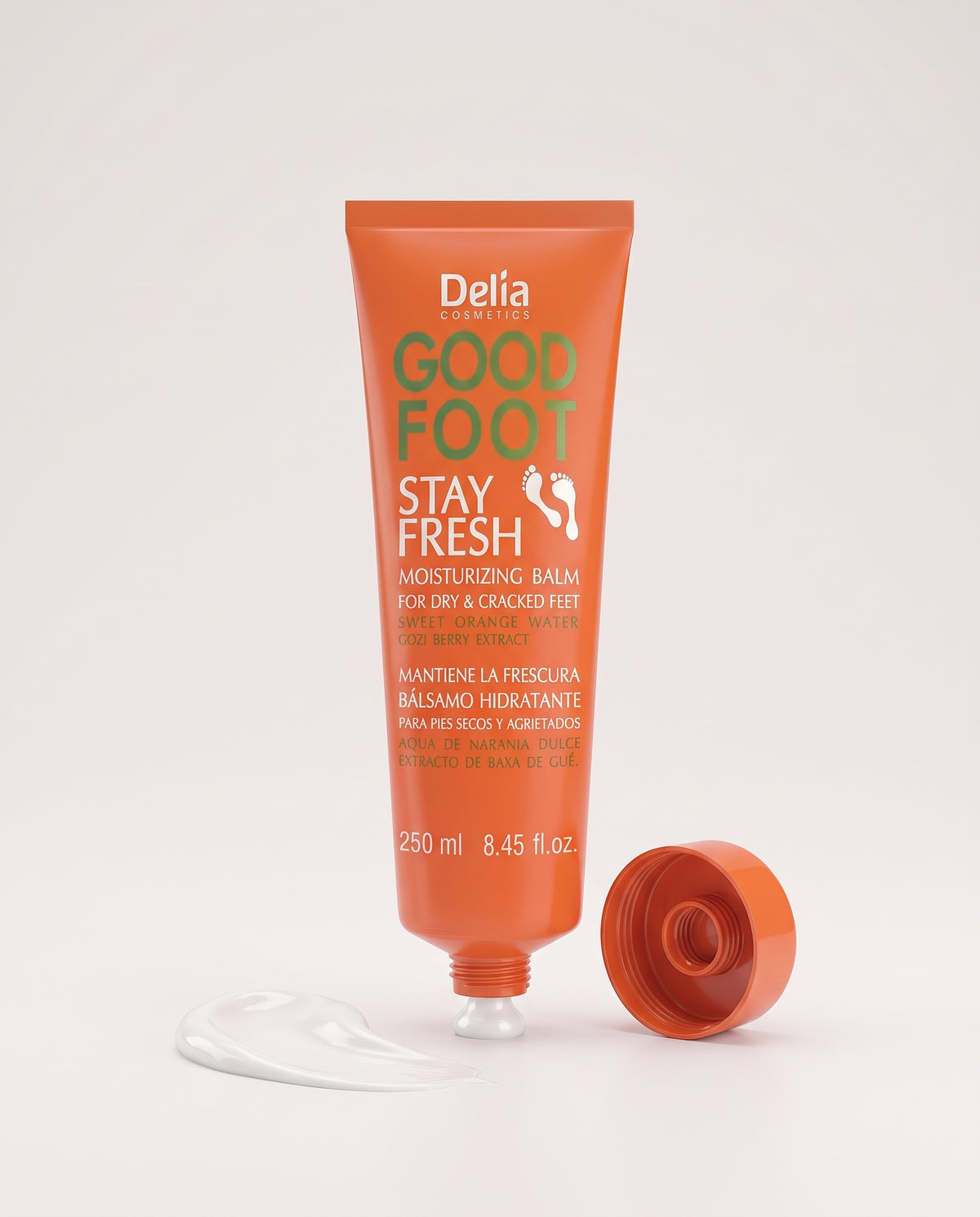 Delia Cosmetics - Good Foot Duo Soin des Pieds : Baume Hydratant Stay Fresh &amp; Crème Anti-Crevasses Anti-Crack