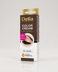 Delia Cosmetics - Color Cream for Eyebrow 4.0 Brown (contains Argan Oil)