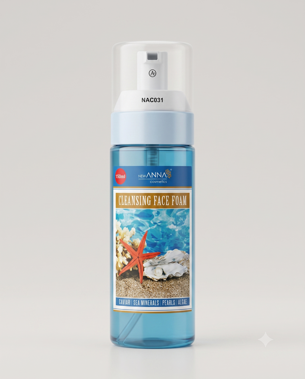 New Anna Cosmetics - Cleansing Face Foam (Caviar, Sea Minerals, Pearls, Algae)