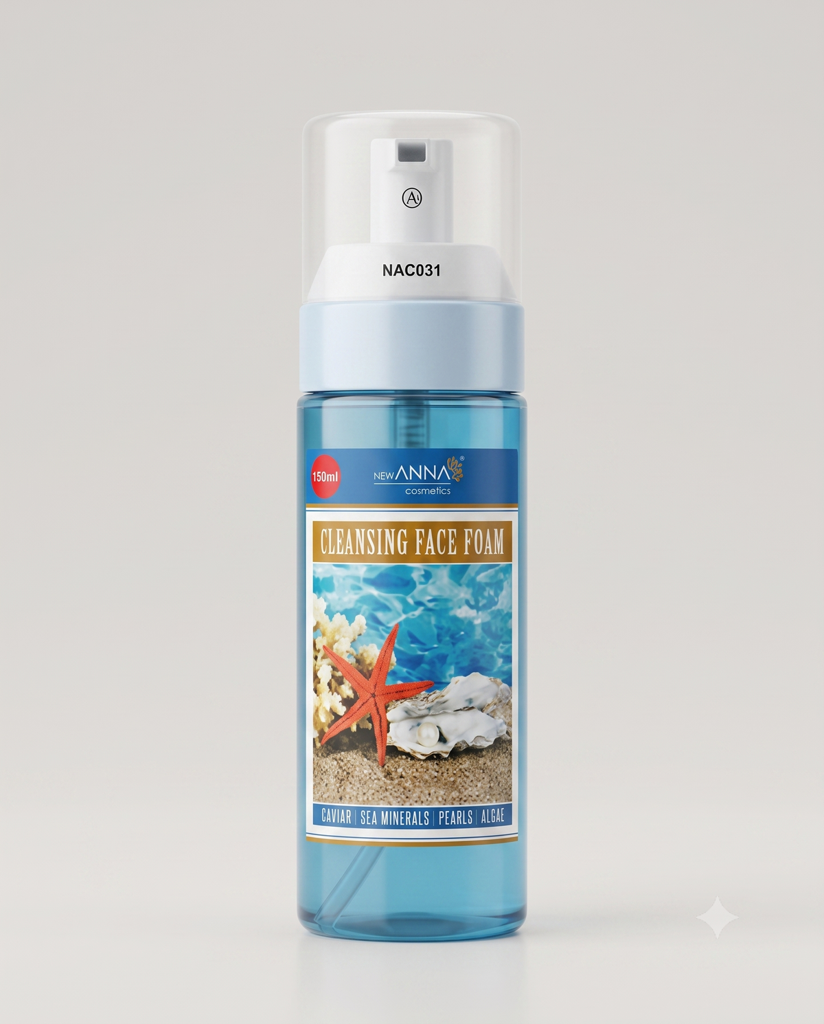 New Anna Cosmetics - Cleansing Face Foam (Caviar, Sea Minerals, Pearls, Algae)