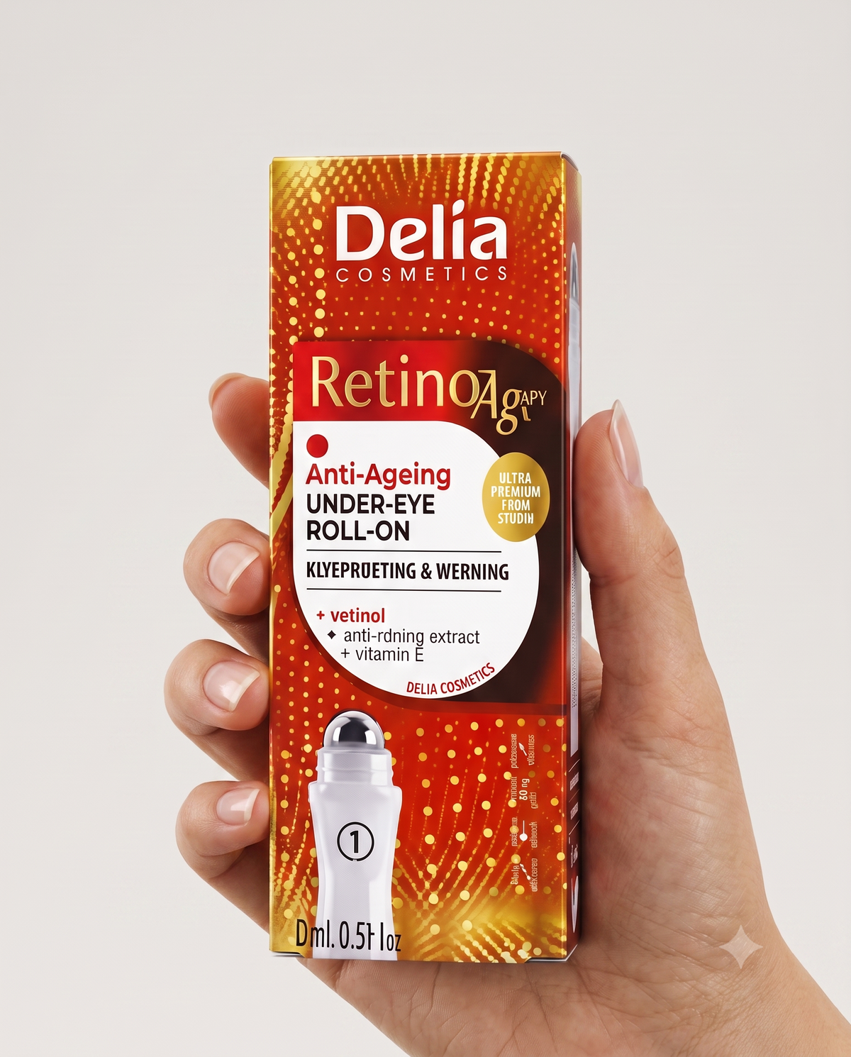 Delia Cosmetics - Retinol Therapy Anti-Ageing Under-Eye Roll-On